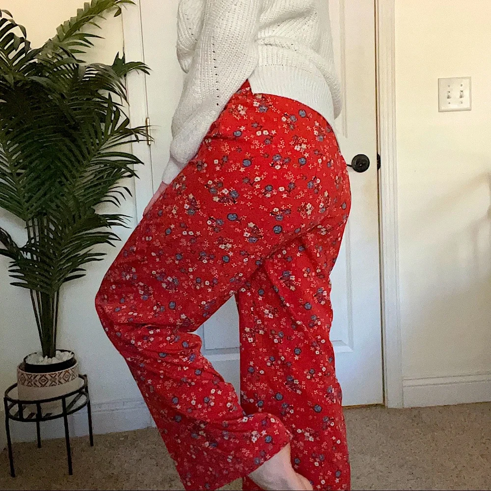 Japna | Floral Wide Leg Pants - Picture 4 of 6